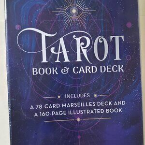 Tarot Book & Card deck NEW SEALED beginner marseille deck with 160 page book